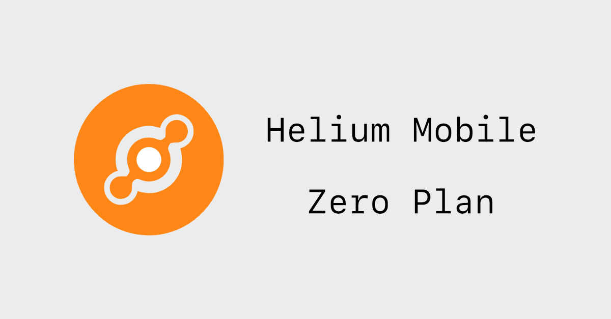 Helium Mobile Zero